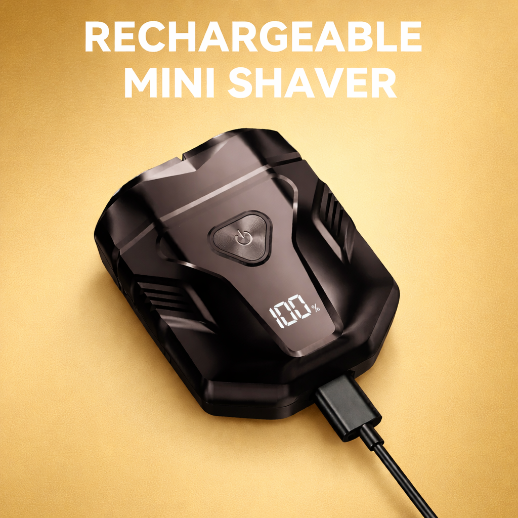 Portable Dual Ring Water-Proof Shaver