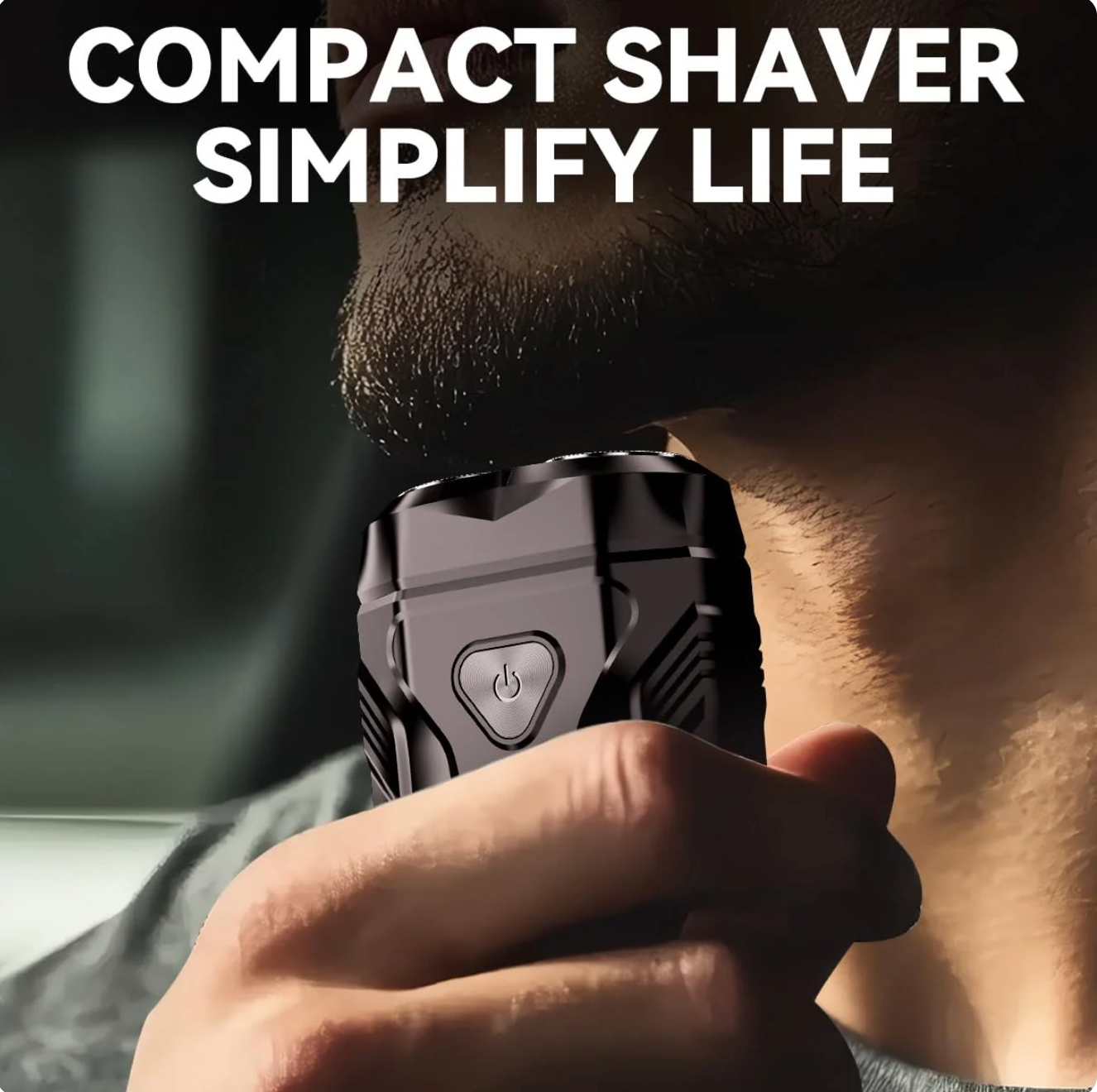 Portable Dual Ring Water-Proof Shaver